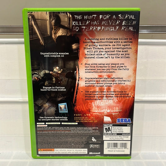 Condemned Criminal Origins - Xbox 360