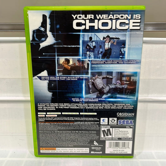 Alpha Protocol - Xbox 360