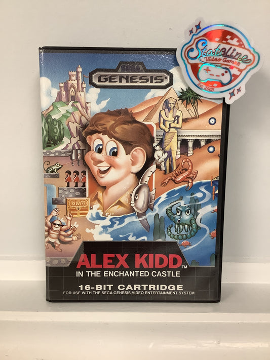 Alex Kidd in the Enchanted Castle - Sega Genesis