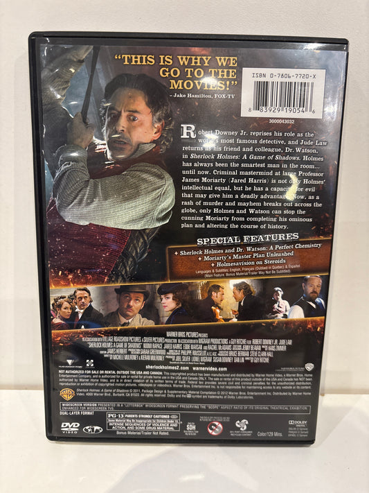 Sherlock Holmes: A Game of Shadows - DVD