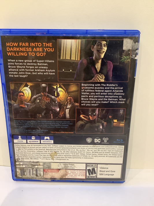 Batman: The Enemy Within - Playstation 4