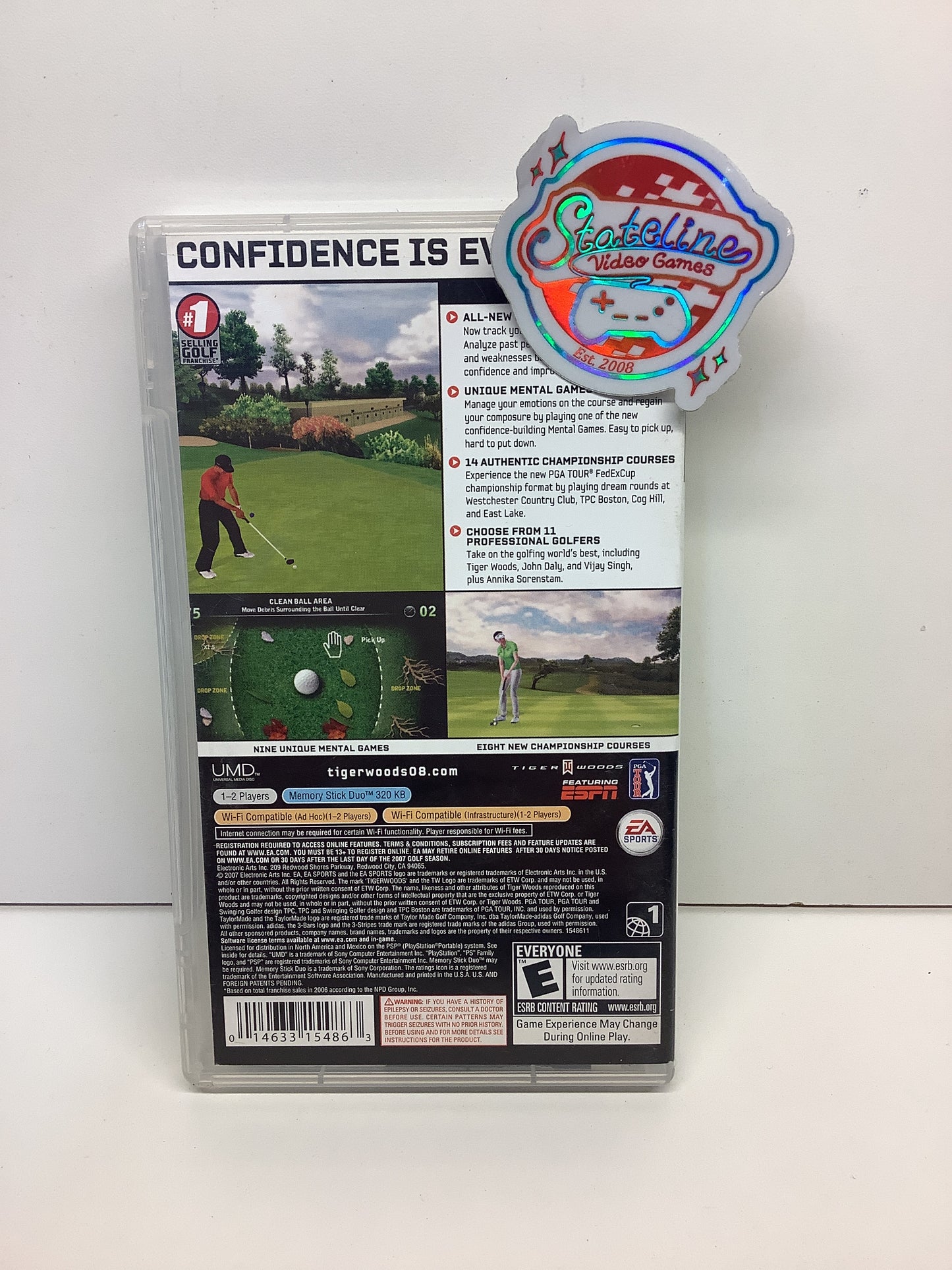 Tiger Woods PGA Tour 2008 - PSP