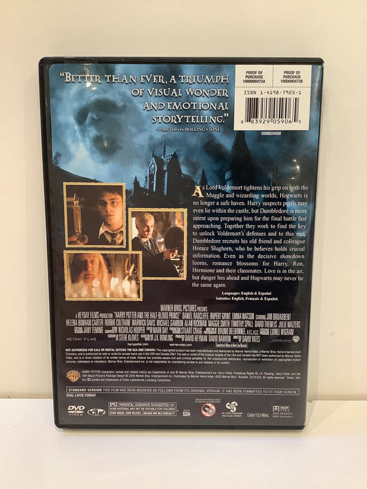 Harry Potter and the Half-Blood Prince - DVD