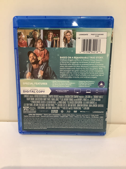 Ordinary Angels - Blu-Ray