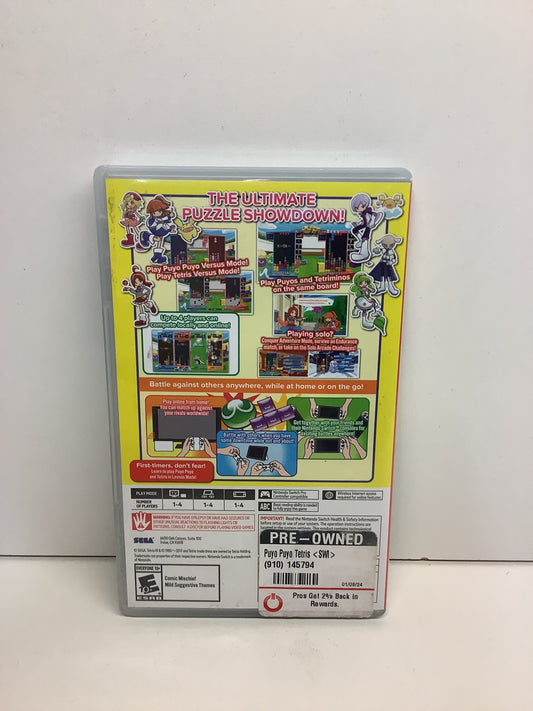 Puyo Puyo Tetris - Nintendo Switch