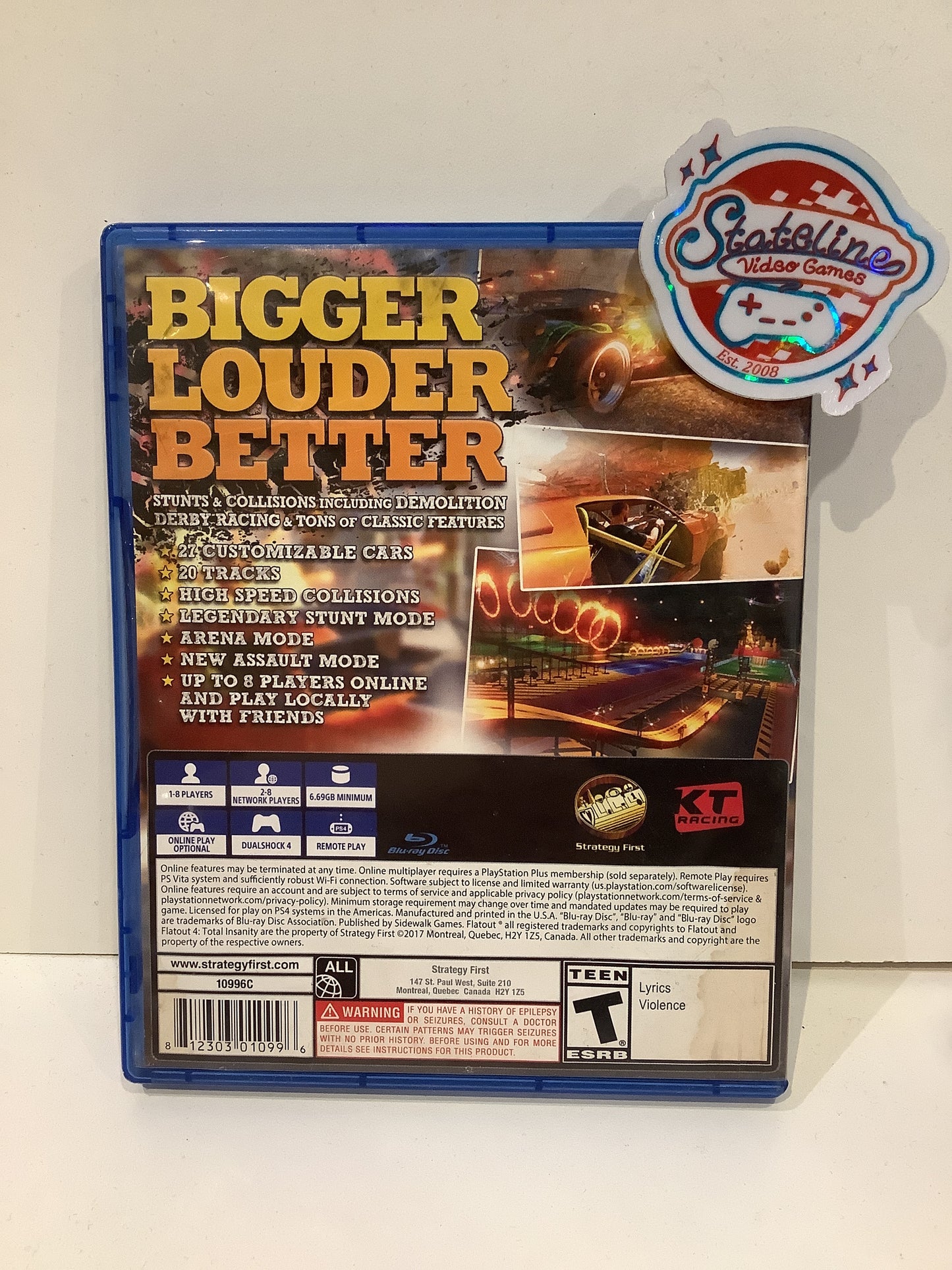 Flatout 4 Total Insanity - Playstation 4