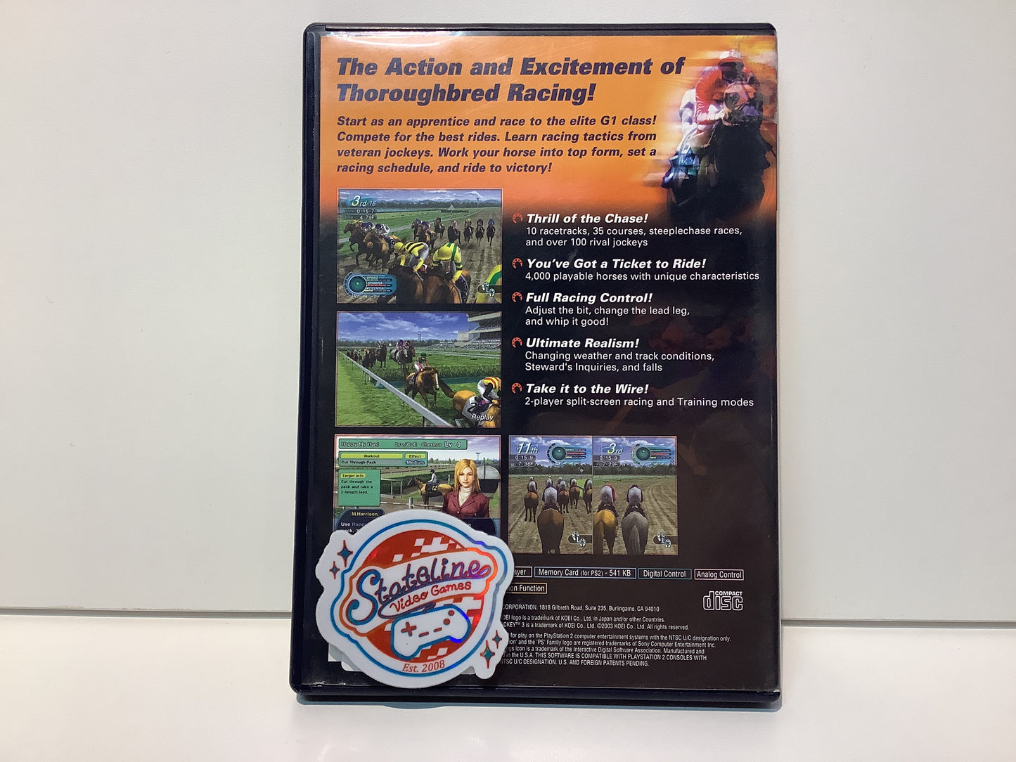 G1 Jockey 3 - Playstation 2