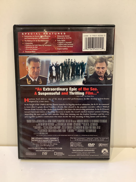 K-19 The Widowmaker - DVD