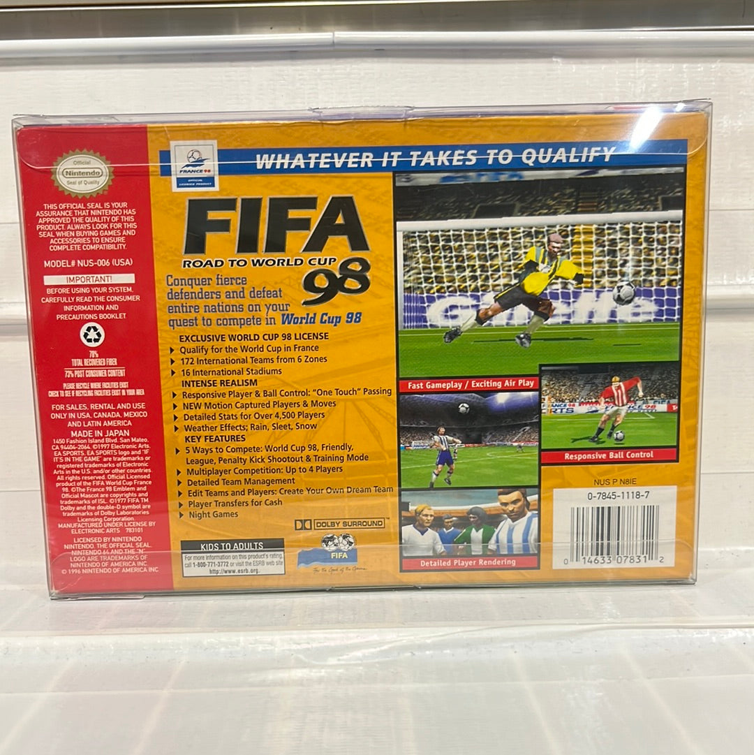 FIFA Road to World Cup 98 - Nintendo 64