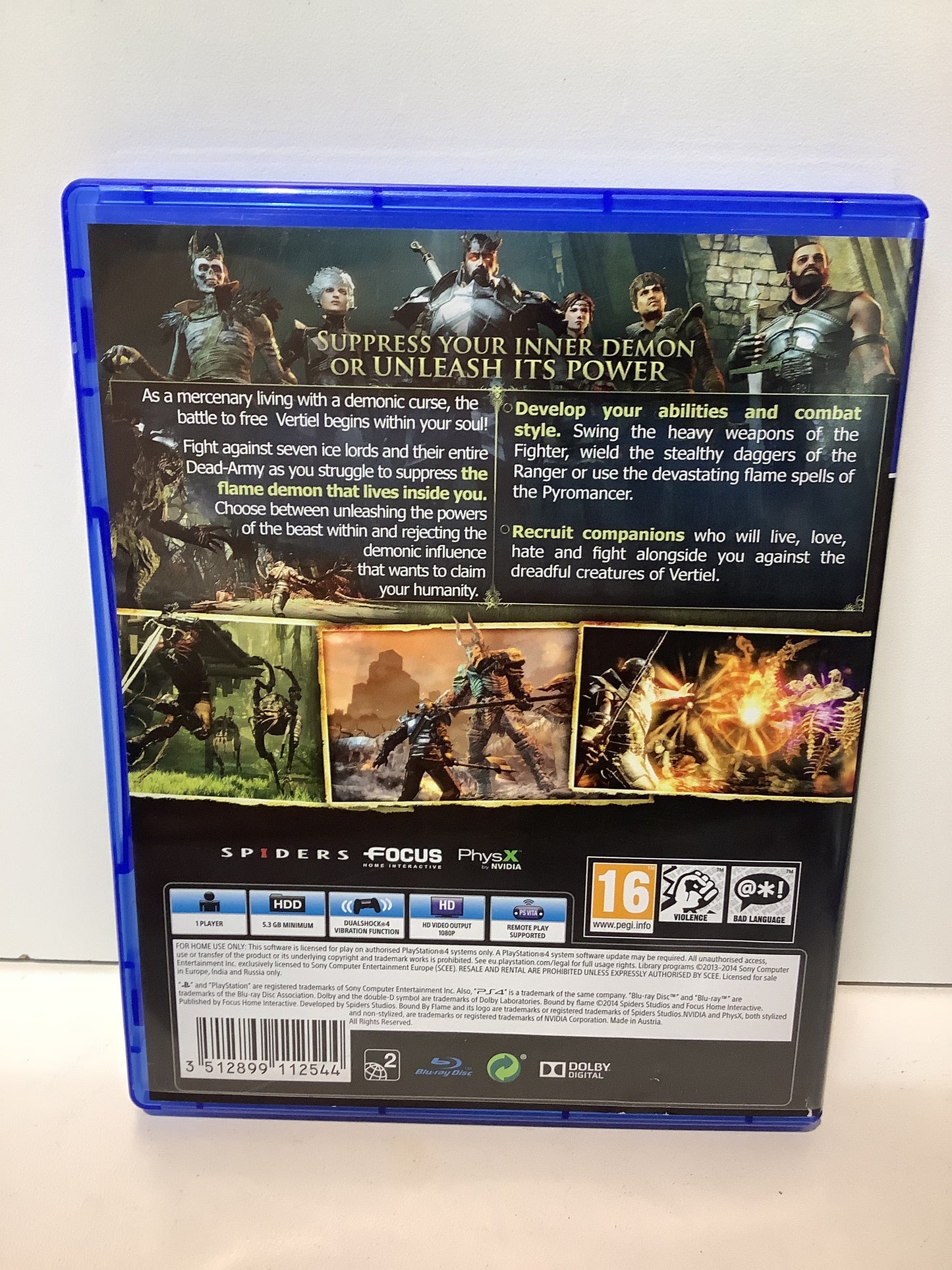 Bound by Flame - Playstation 4