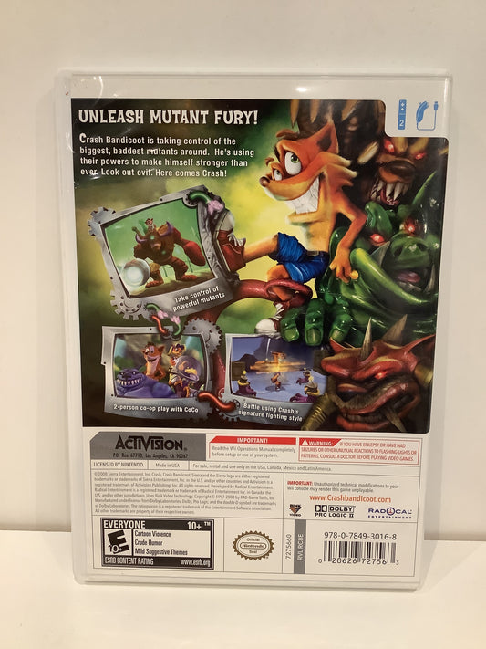 Crash Mind Over Mutant - Wii