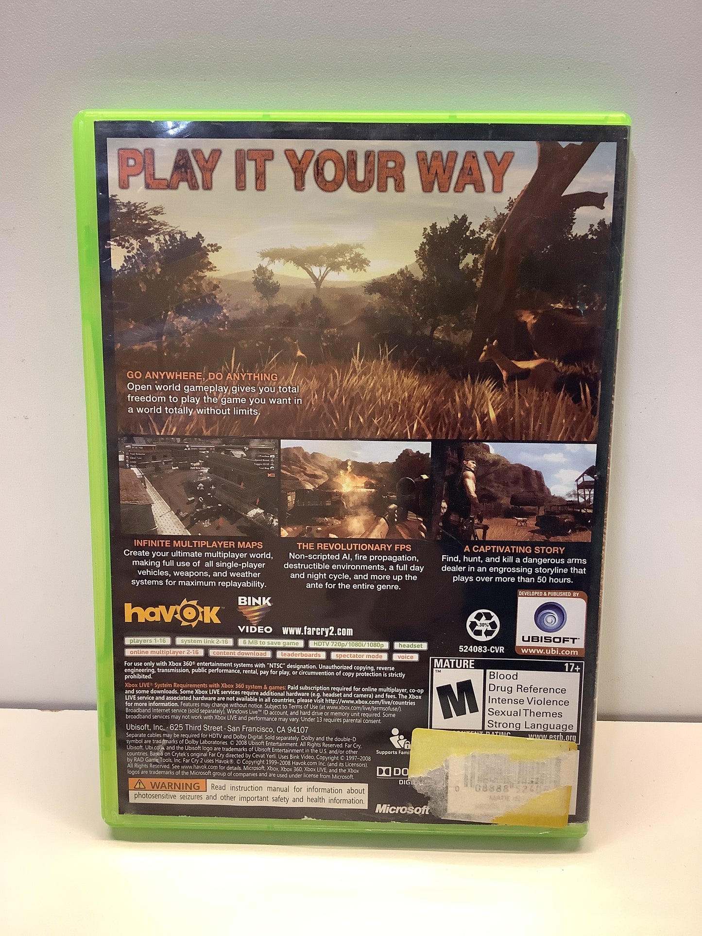 Far Cry 2 - Xbox 360