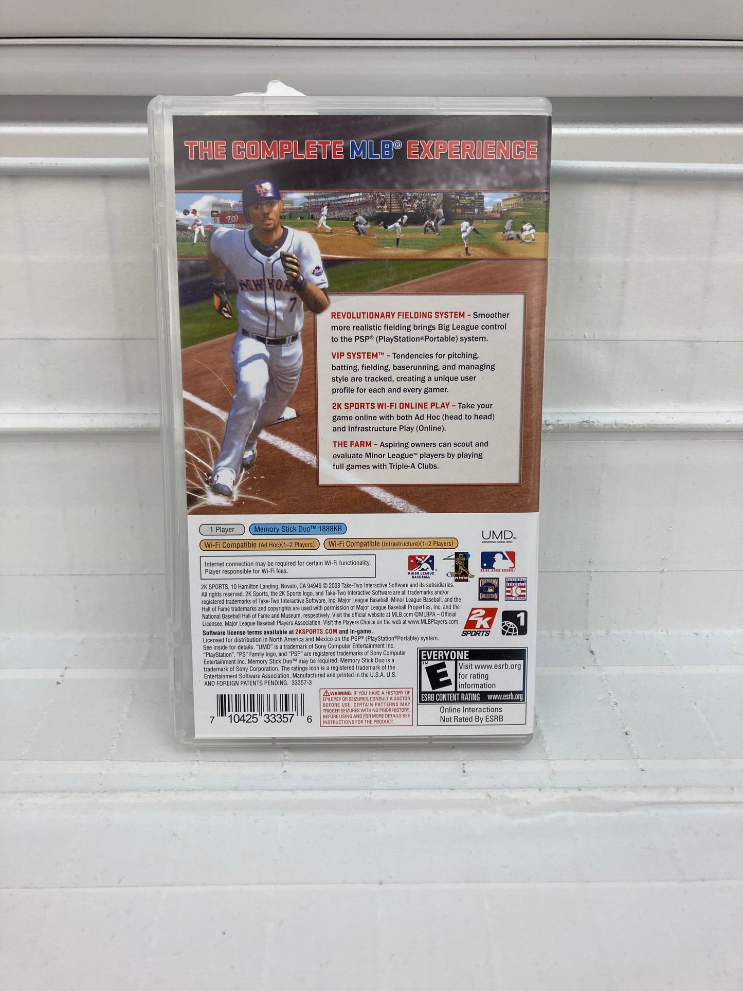 Major League Baseball 2K8 - PSP