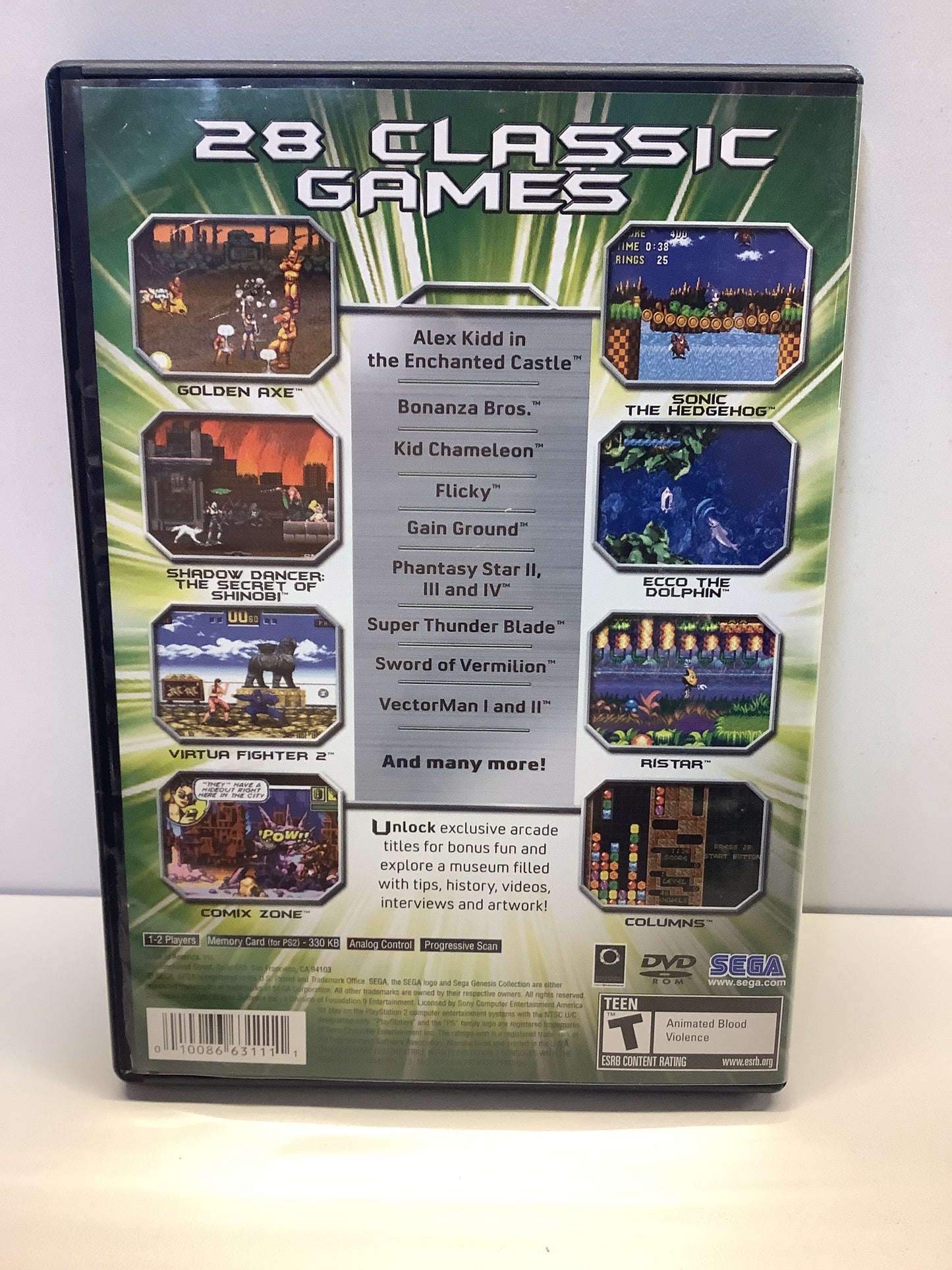 Sega Genesis Collection - Playstation 2