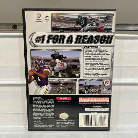 Madden 2002 - Gamecube