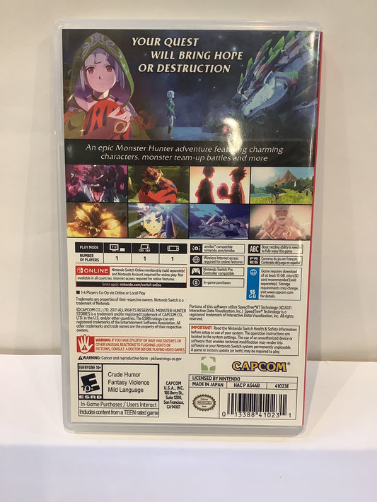Monster Hunter Stories 2: Wings of Ruin - Nintendo Switch