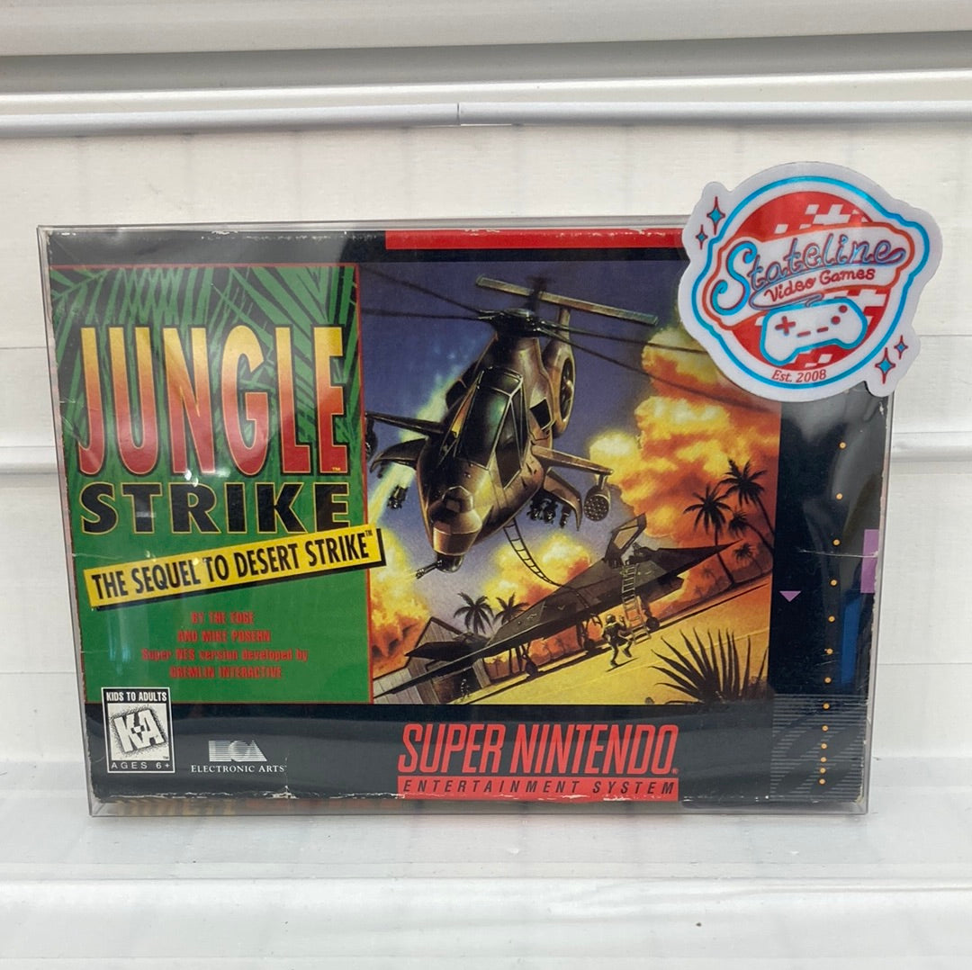 Jungle Strike - Super Nintendo – Stateline Video Games Inc.