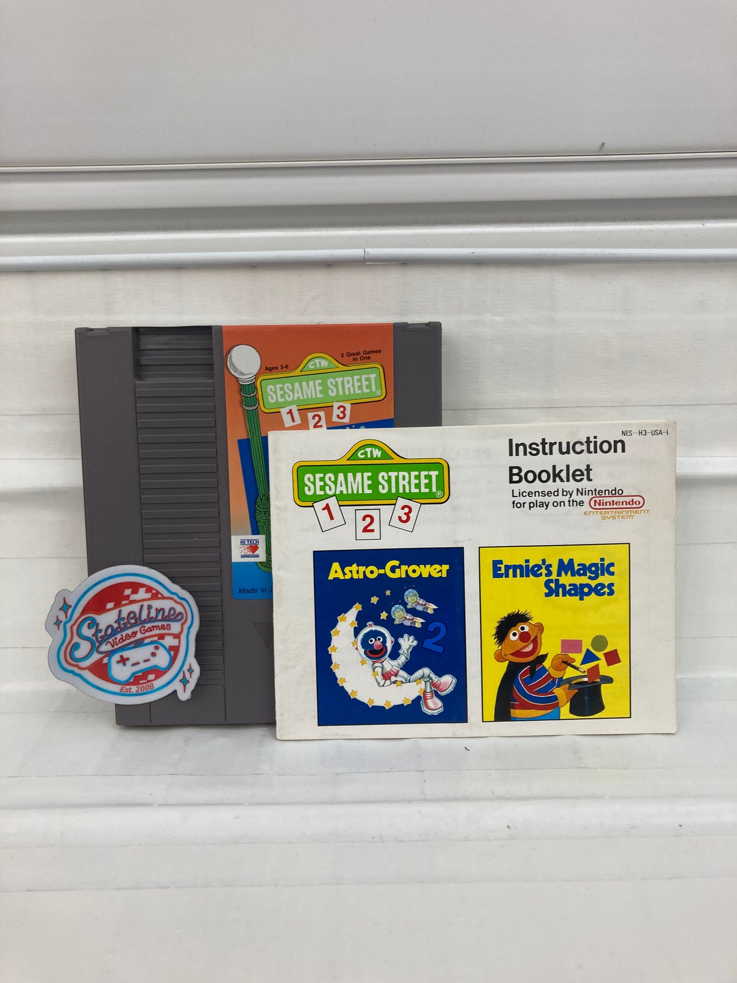 Sesame Street 123 - NES