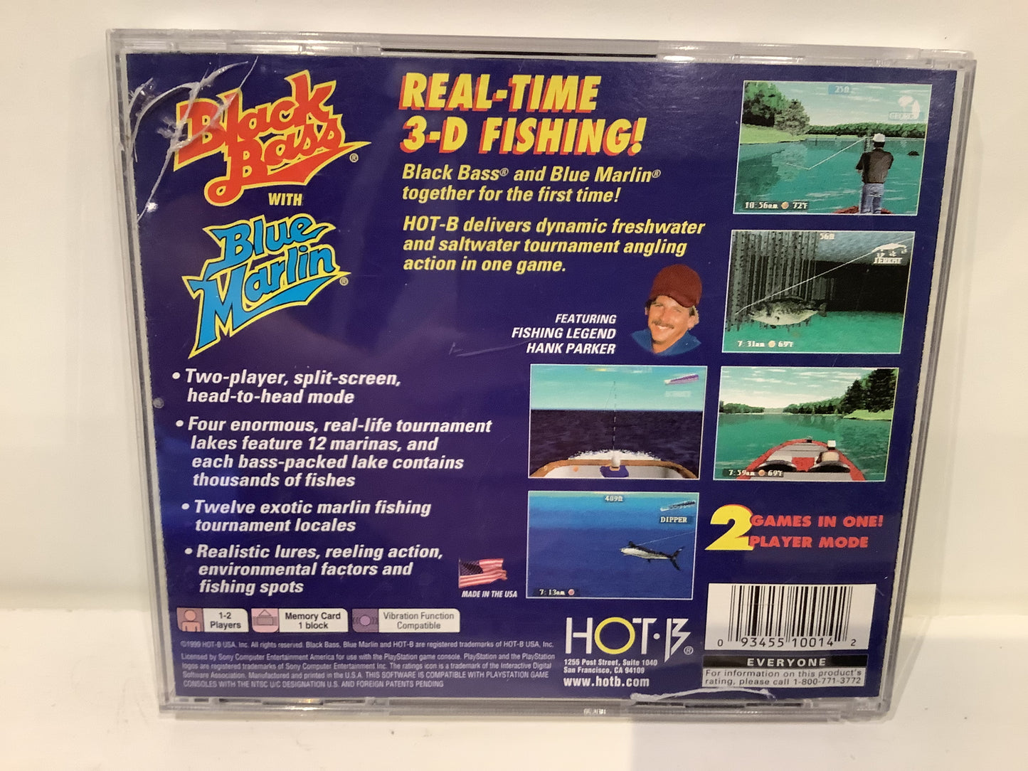 Black Bass/Blue Marlin - Playstation