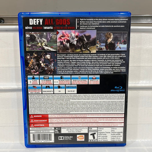 God Eater 2 Rage Burst - Playstation 4