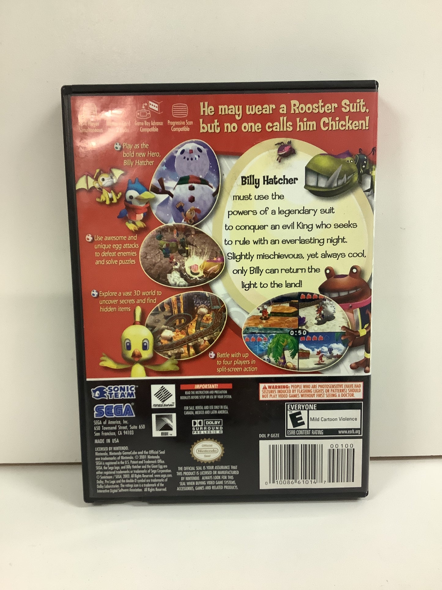 Billy Hatcher and the Giant Egg - Gamecube