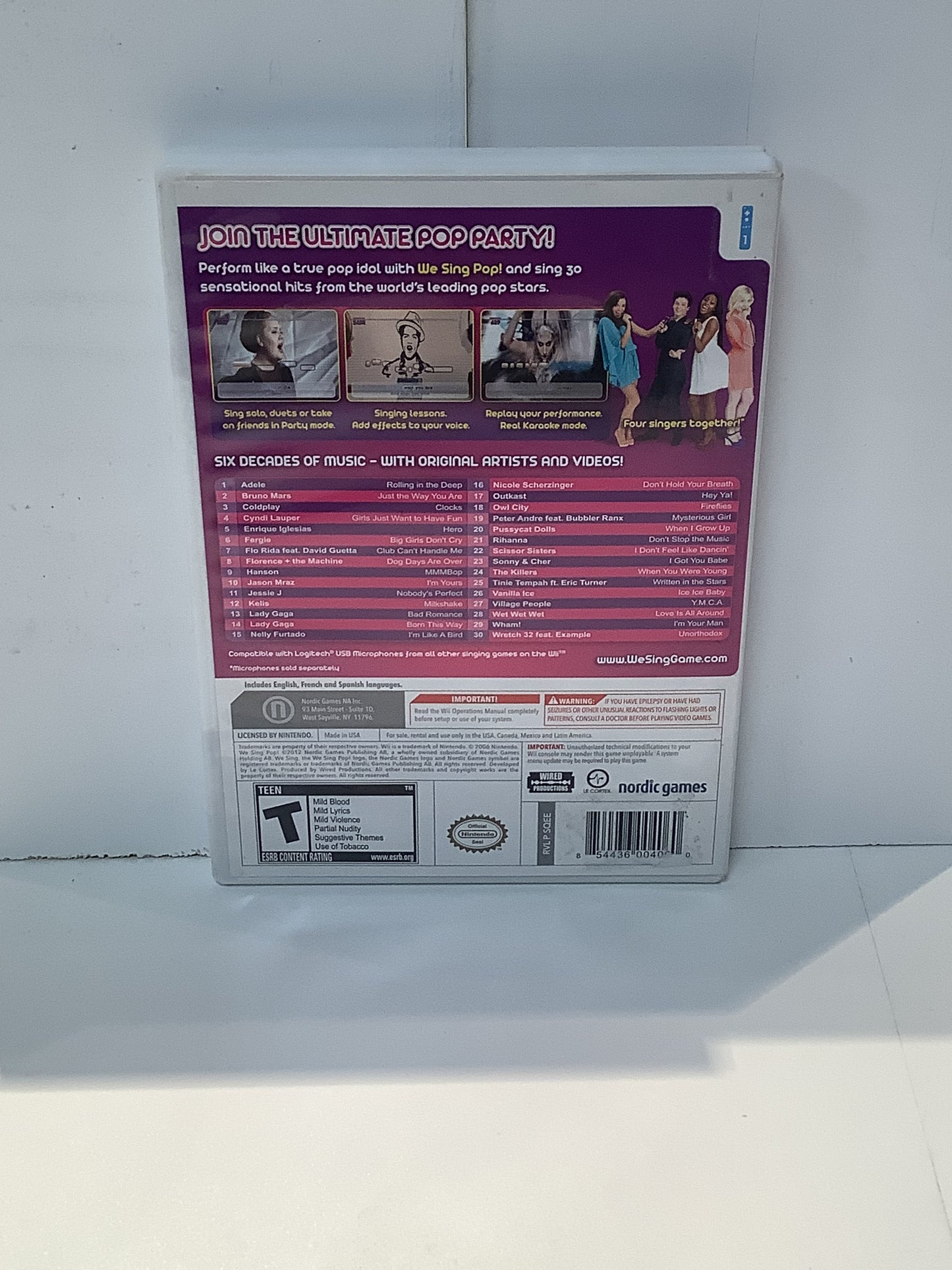 We Sing Pop - Wii