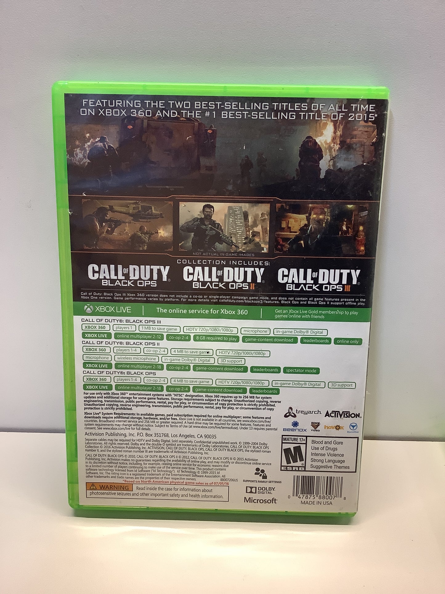 Call of Duty Black Ops Collection - Xbox 360