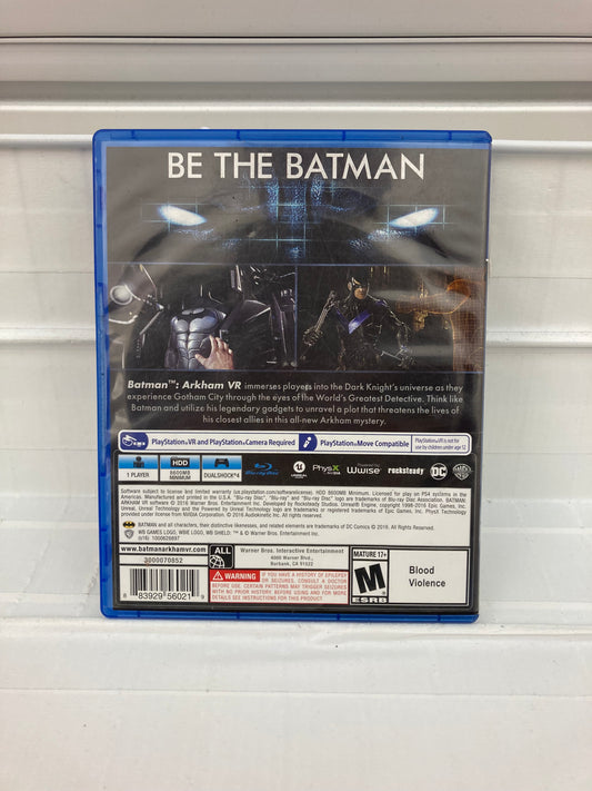 Batman: Arkham VR - Playstation 4