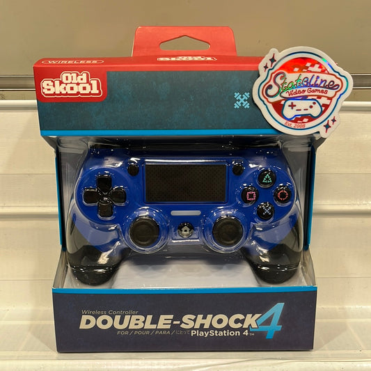 Old Skool Double Shock 4 Wireless Controller - Playstation 4