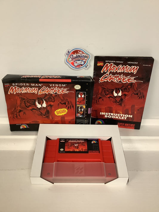 Spiderman Maximum Carnage - Super Nintendo