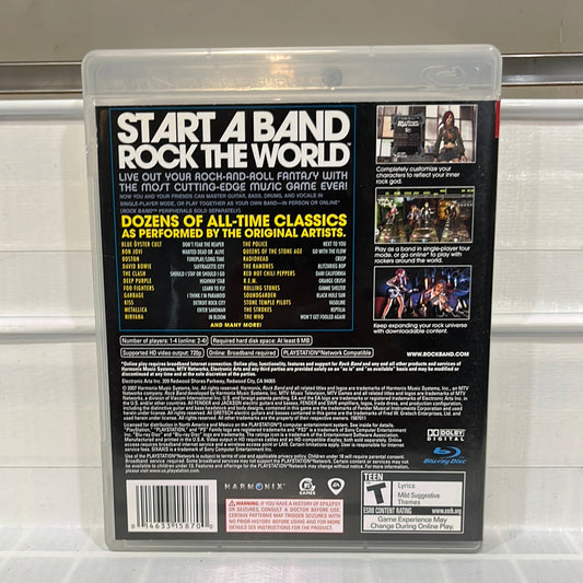 Rock Band - Playstation 3