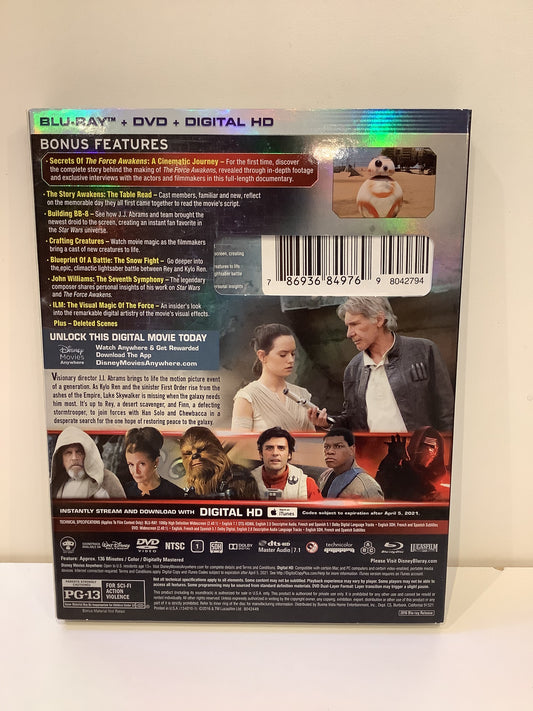 Star Wars: The Force Awakens - DVD