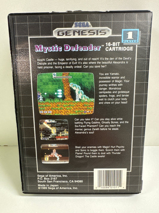 Mystic Defender - Sega Genesis