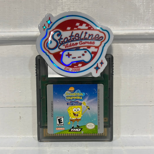 SpongeBob SquarePants Legend of the Lost Spatula - GameBoy Color