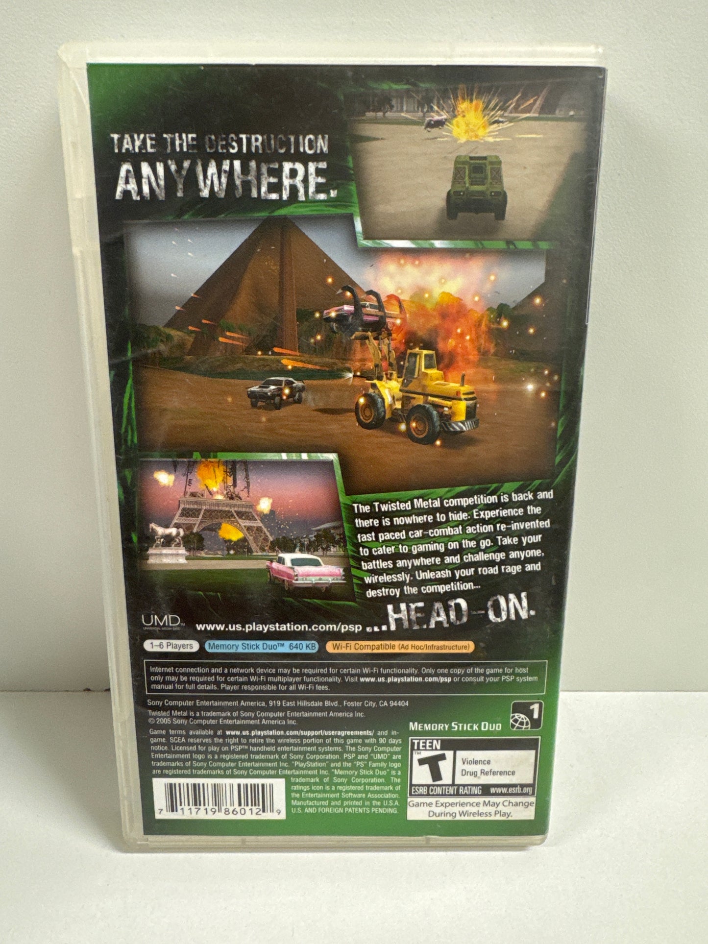 Twisted Metal Head On - PSP