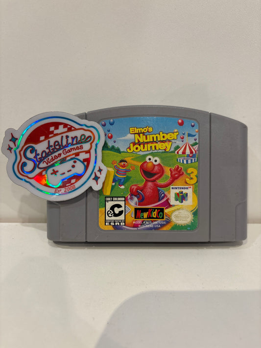 Elmo's Number Journey - Nintendo 64