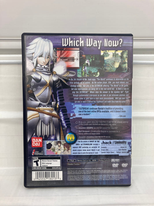 .hack Outbreak - Playstation 2