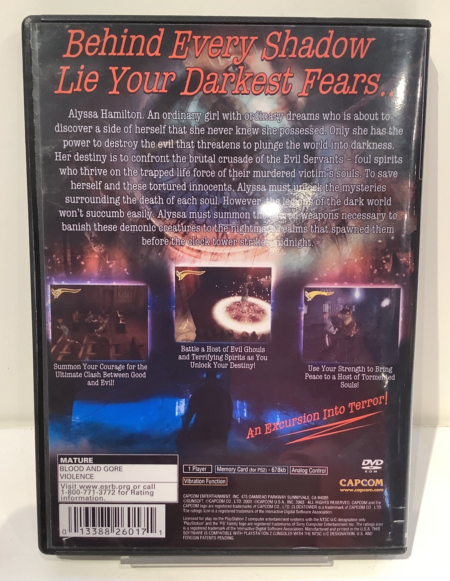 Clock Tower 3 - Playstation 2