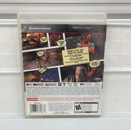 Deadpool - Playstation 3