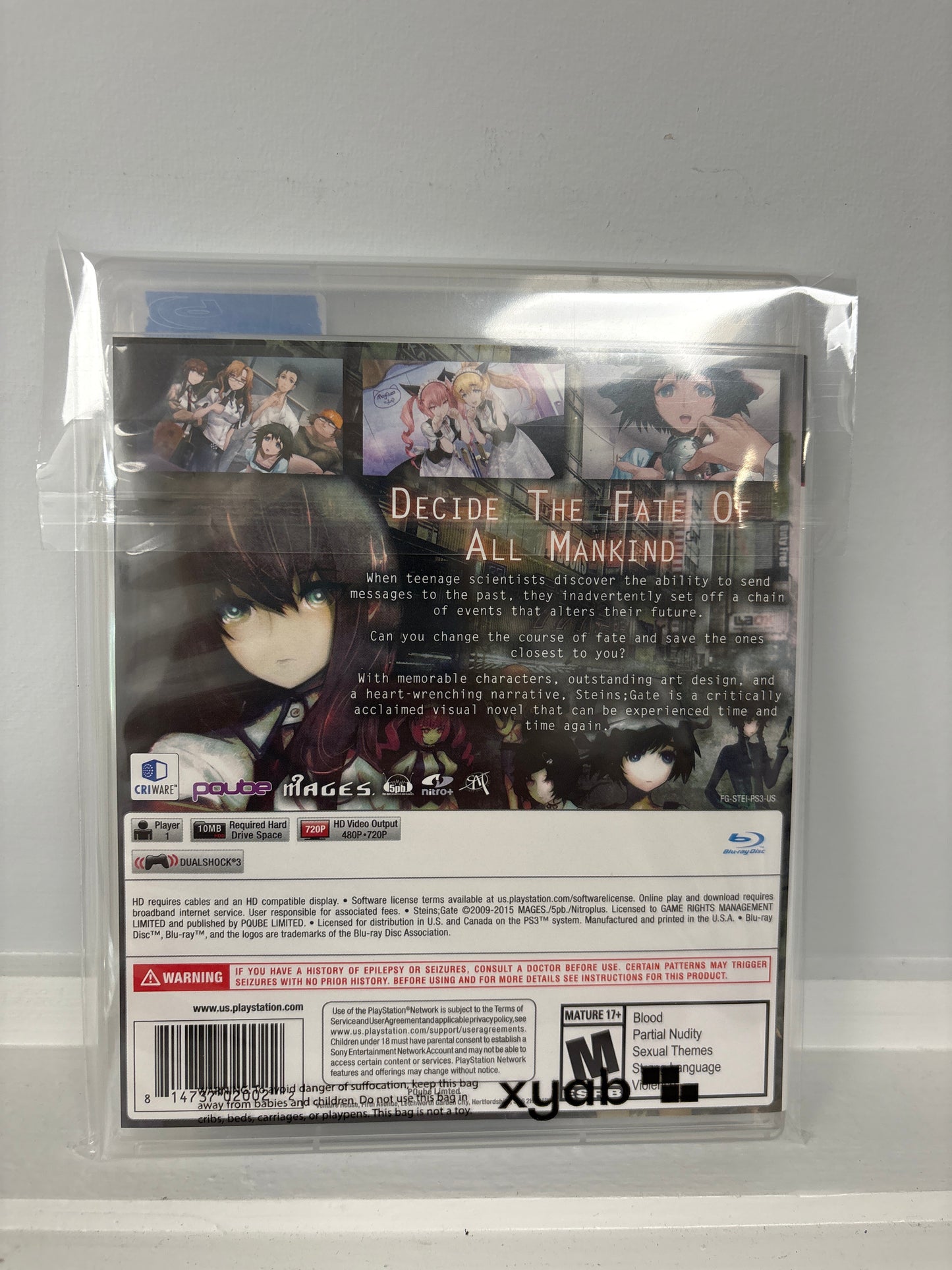 Steins Gate - Playstation 3
