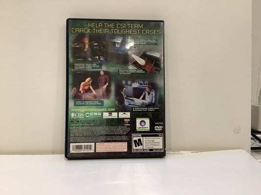 CSI 3 Dimensions of Murder - Playstation 2