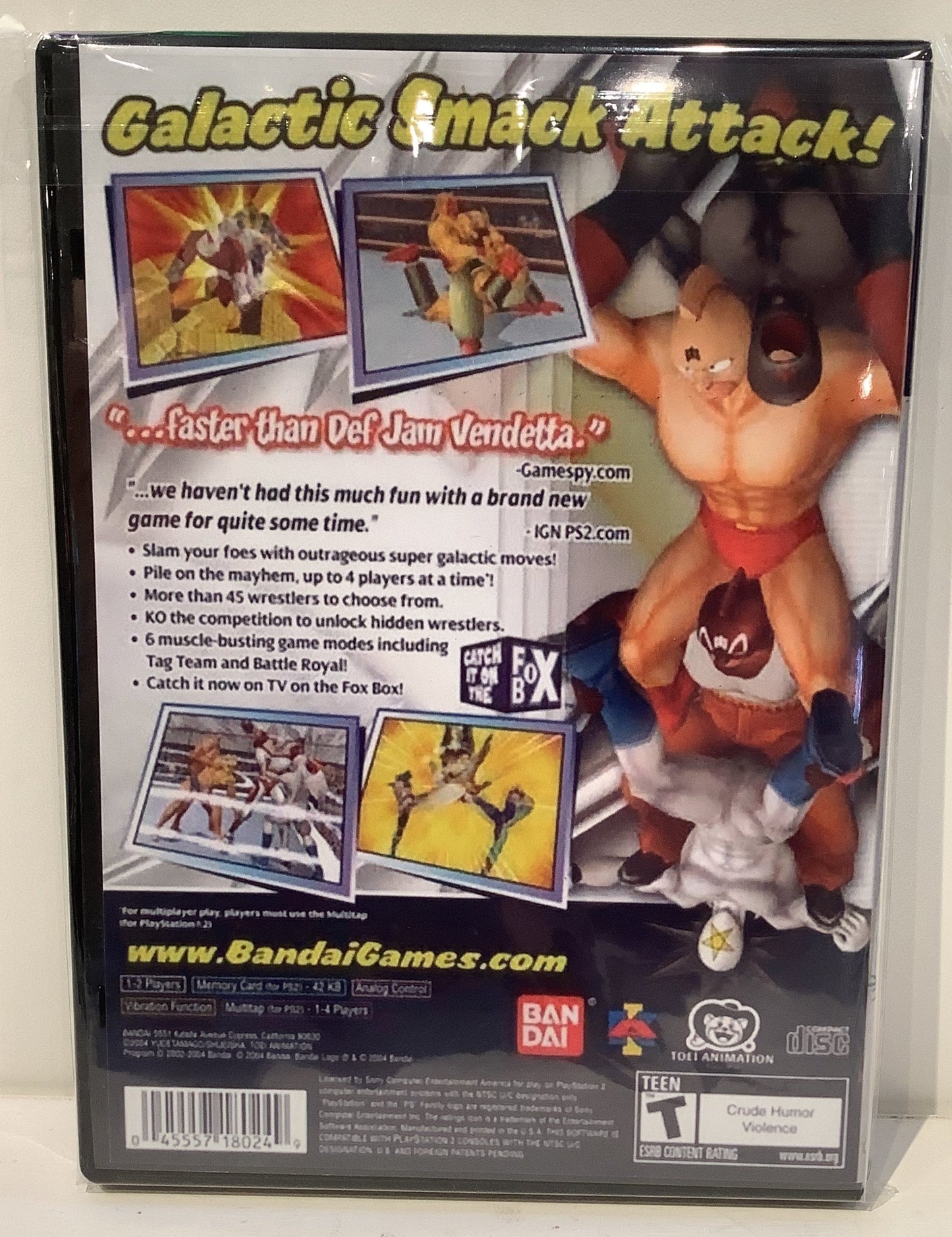 Galactic Wrestling - Playstation 2
