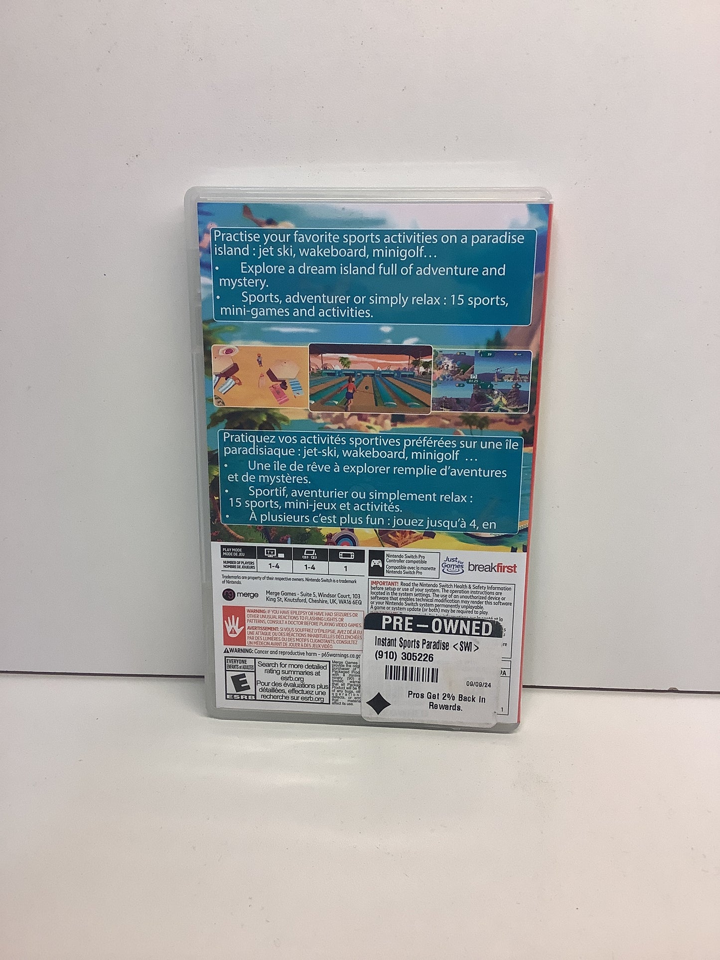 Instant Sports Paradise - Nintendo Switch