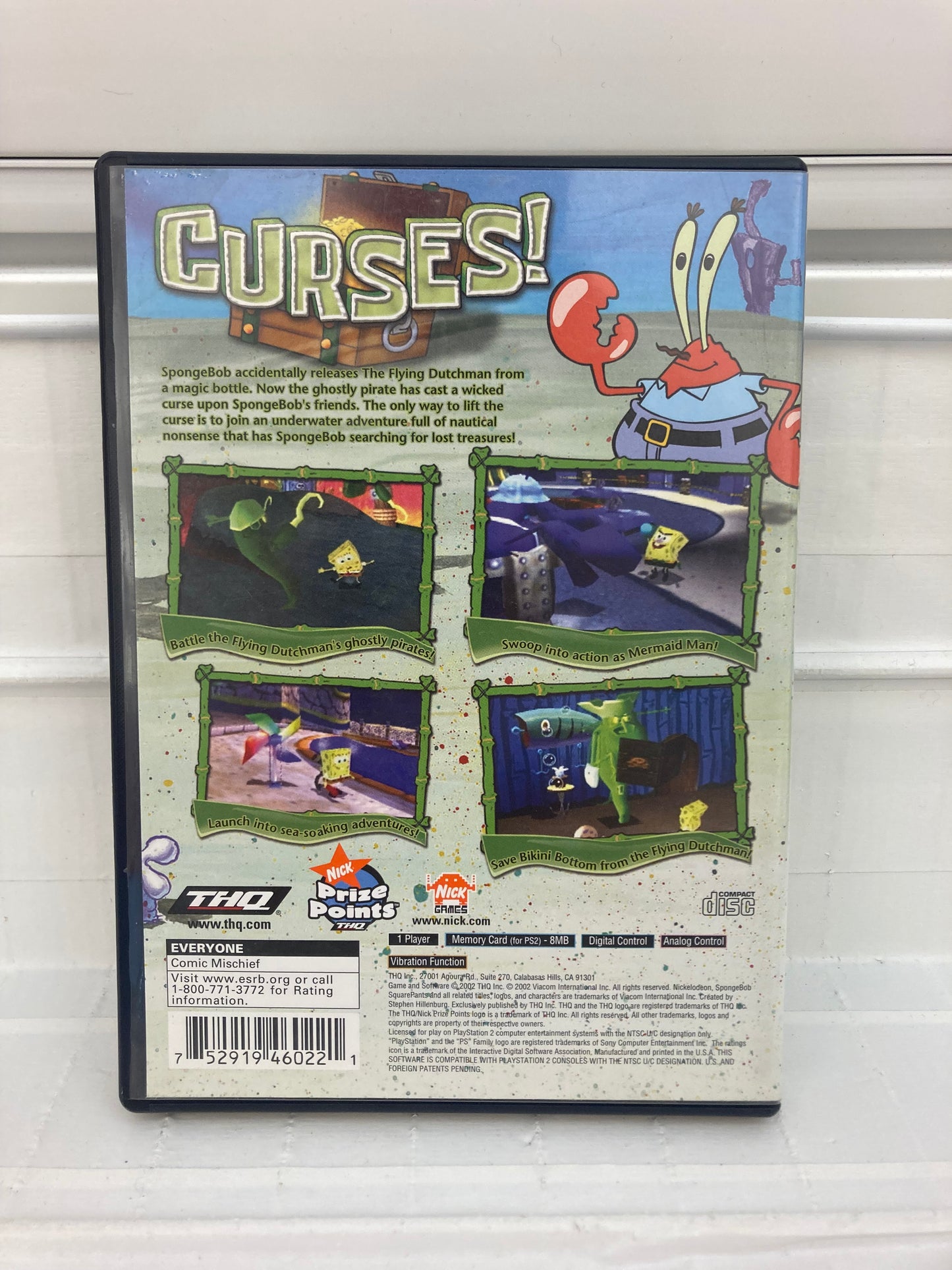 SpongeBob SquarePants Revenge of the Flying Dutchman - Playstation 2