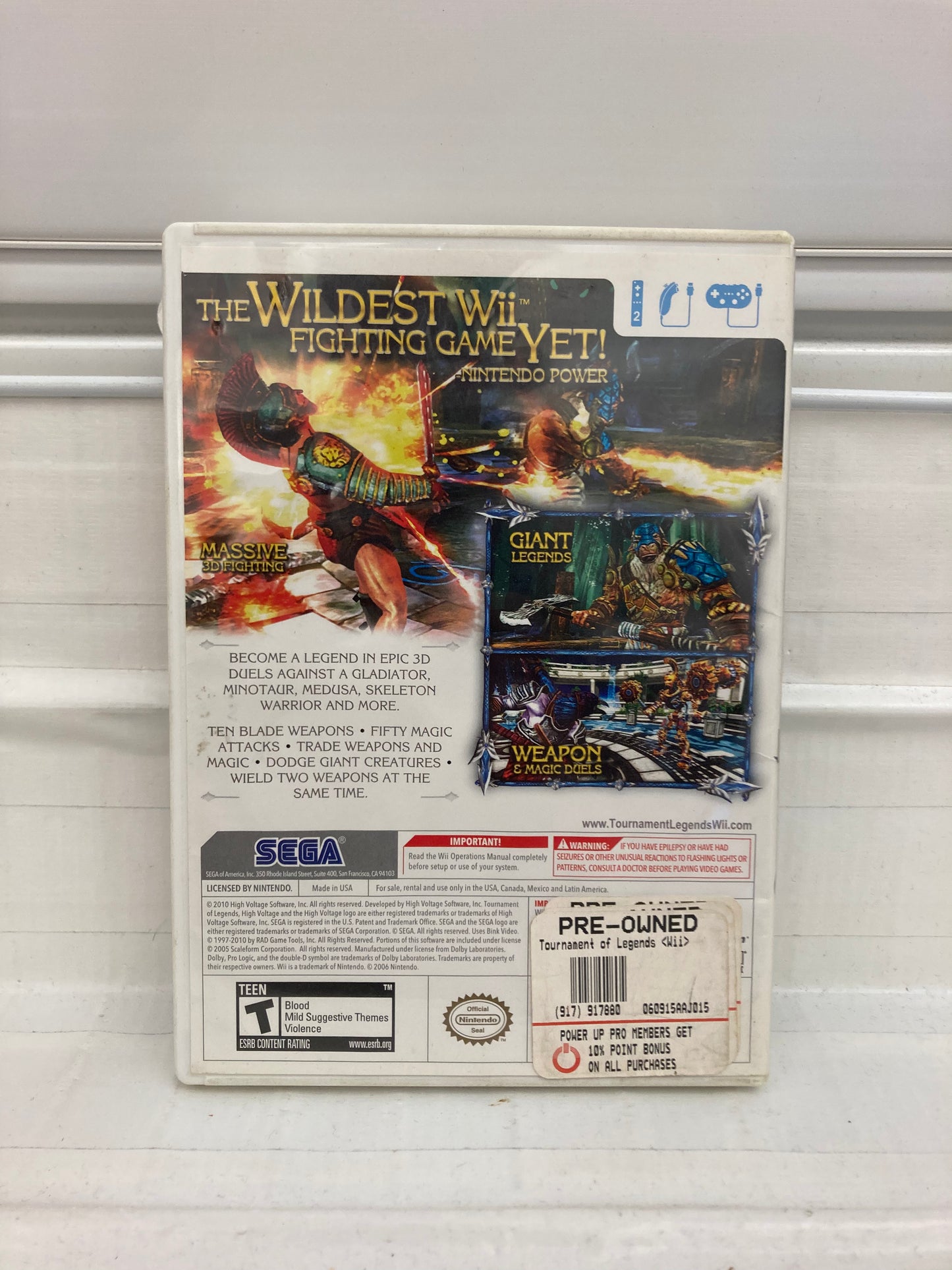 Tournament of Legends - Wii