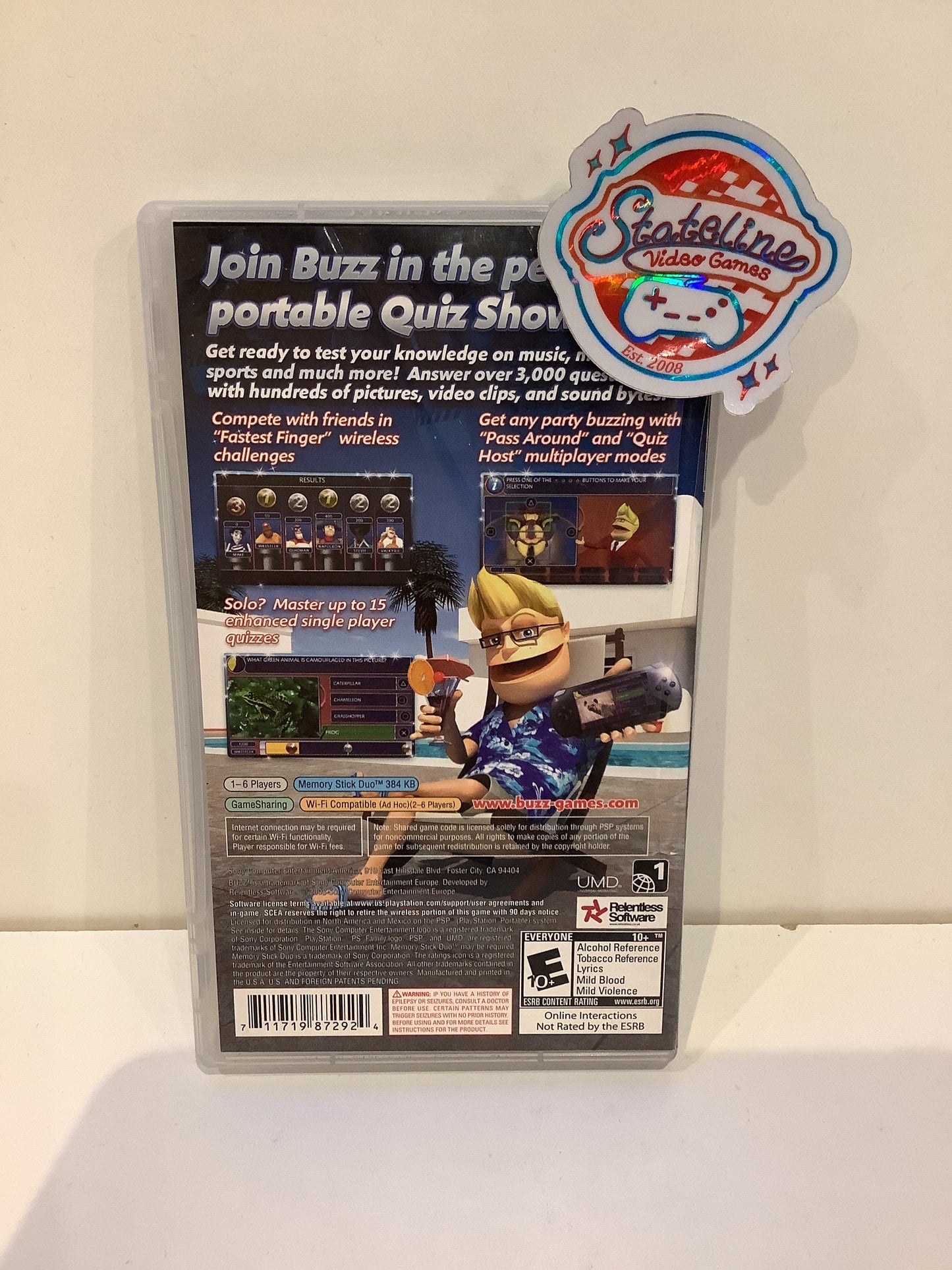 Buzz! Master Quiz - PSP