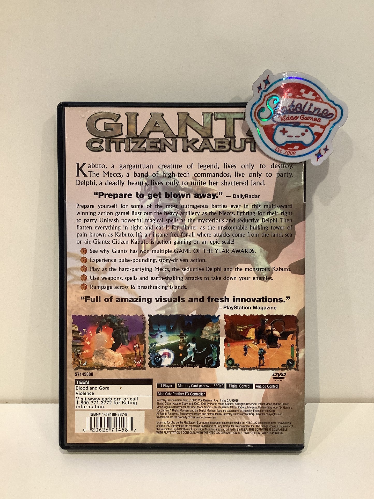 Giants Citizen Kabuto - Playstation 2