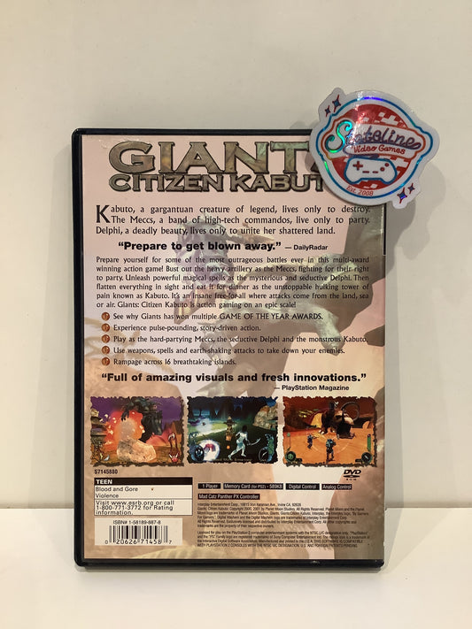 Giants Citizen Kabuto - Playstation 2