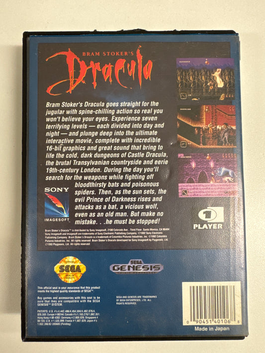 Bram Stoker's Dracula - Sega Genesis