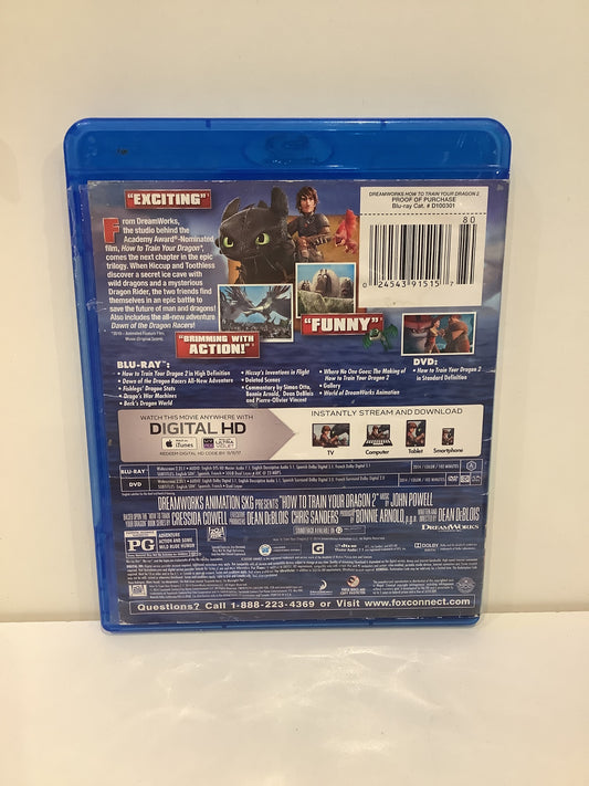 How to Train Your Dragon 2 - Blu-Ray